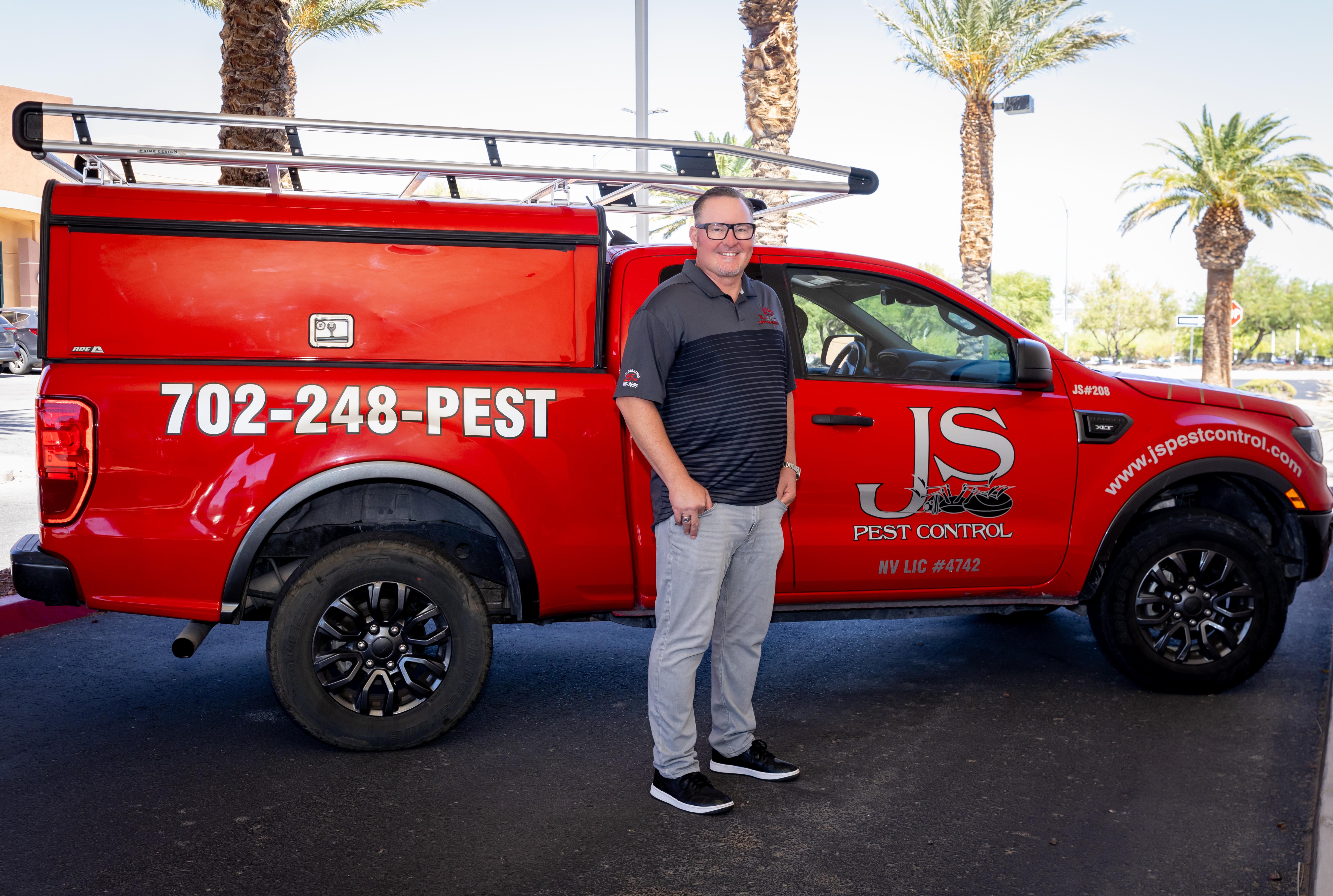 Jimmy Stephensen, owner of JS Pest Control
